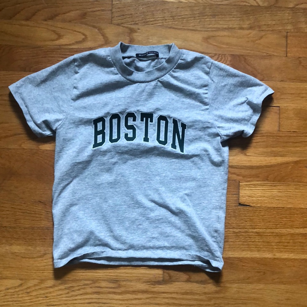 Grey Boston Tee- shirt